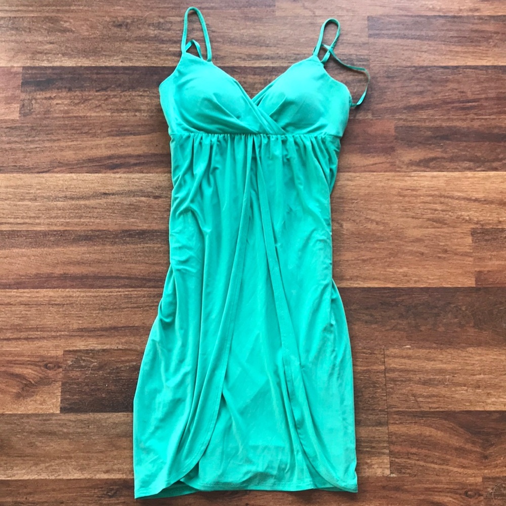BCBG Teal Soft Dress XS